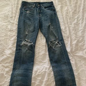 Aeropostale ripped denim jeans